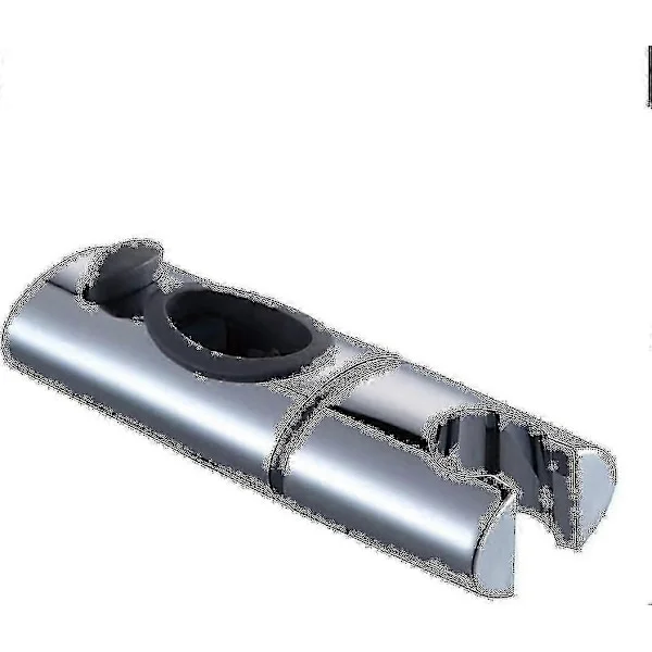 Krom Abs Dusjhodeholder Dusjholder Klips På Dusjstang Hånddusjholder 360 Rotasjon For Baderom Oval,s