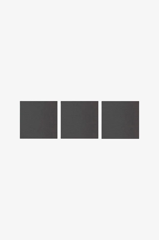 Paperproducts Design - Servetter Canvas Emb. 33x33 cm 3 st 15-pack - Grå - Servetter - Från Homeroom