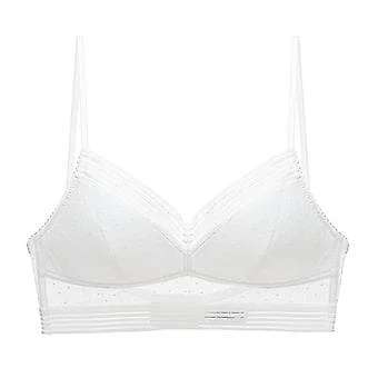 Trådløs Løfteholder med Lav Ryg, U-formet Bh, Push-up, Rygløs Bh, Dyb V, Usynlig Bh med Lav Ryg (L Hvid)