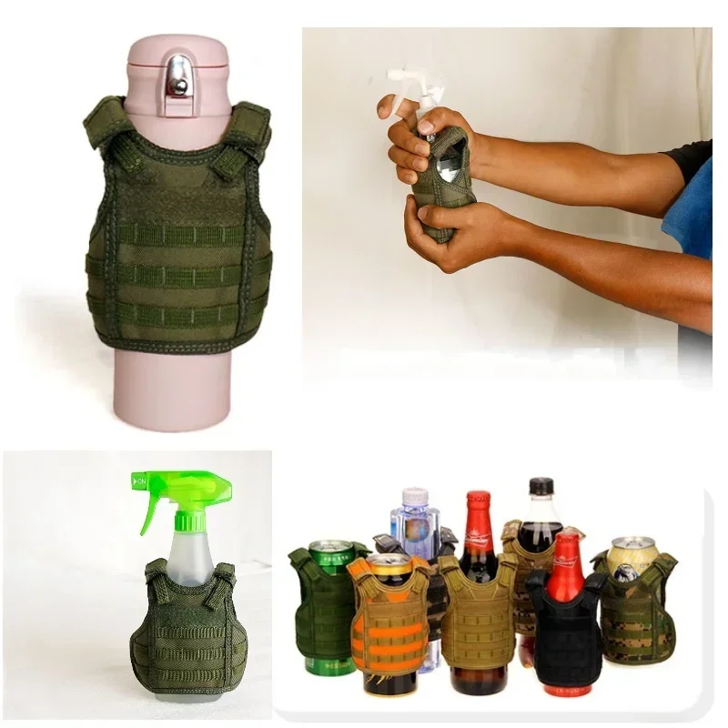 AliExpress - Bierweste Mini Premium Bierflaschentasche Molle Weste Getränkekühler Weinflaschenhülle Halter Jagdwesten