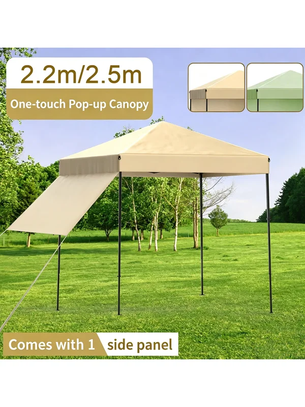 AliExpress - HiMiss Faltbares Pavillon-Zelt, Wasserdicht, UV-Schutz, Outdoor-Unterstand mit Seitenwänden für Camping, Garten, Strand, Einfacher Aufbau