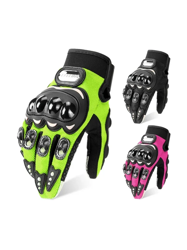AliExpress - Nouveau gant de moto respirant vélo moto doigt complet Guantes Motocross moto souffle maille écran tactile gant de course