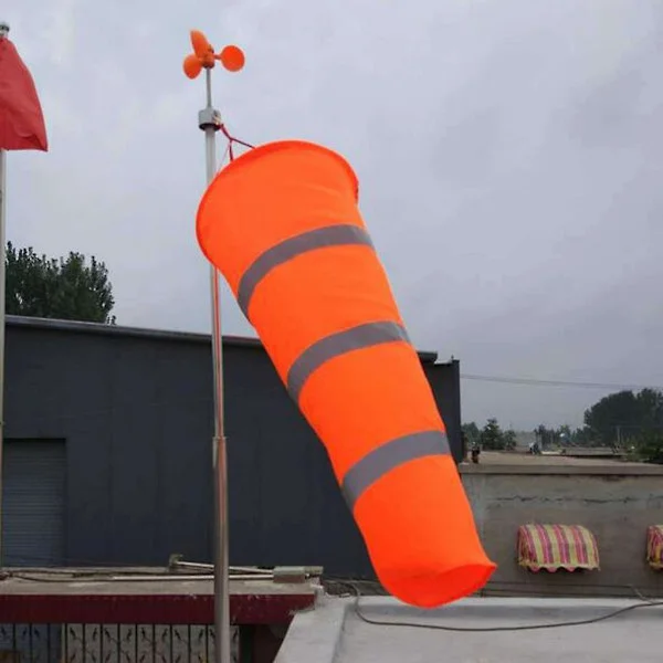 Flygplats vindstrut utomhus vindstrut väska reflekterande bälte genomföring 150cm