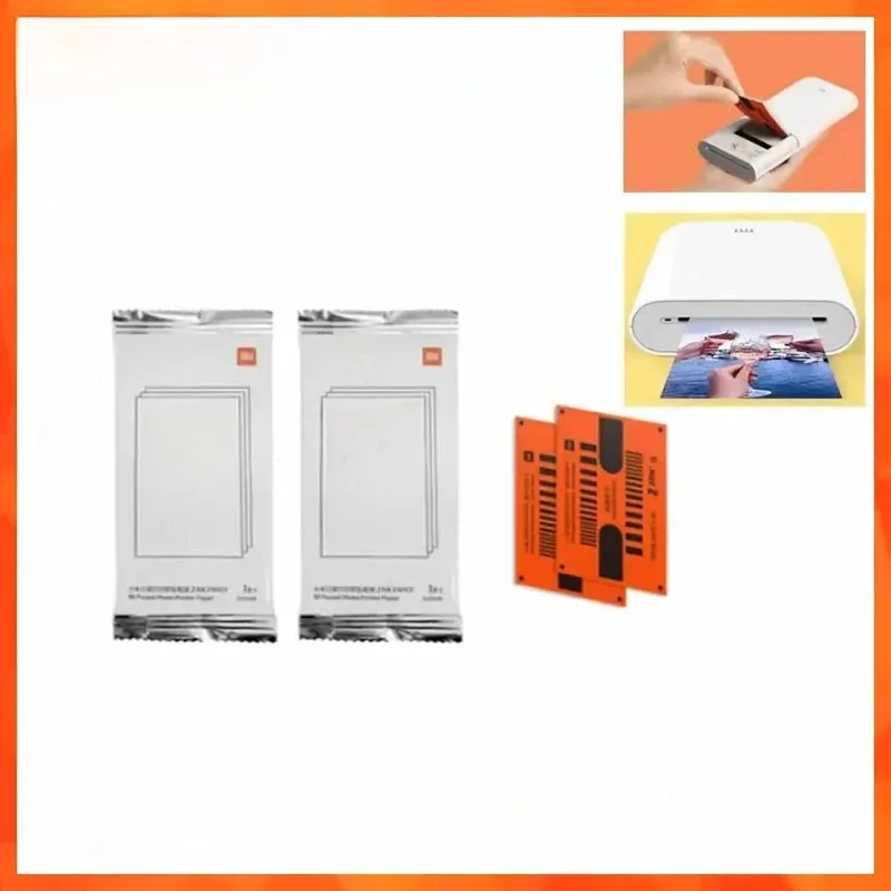 AliExpress - Papier d'impression photo auto-adhésif original Xiaomi Mi ZINK Pocket Printer, 100/50/10 feuilles, papiers pour imprimante mini Xiaomi 3 