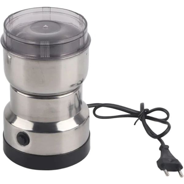 Elektrisk kaffekvarn, linfrökvarn, kryddkvarn, multifunktionell elektrisk kaffekvarn, nöt- och spannmålskvarn, krossmaskin för kaffebönor