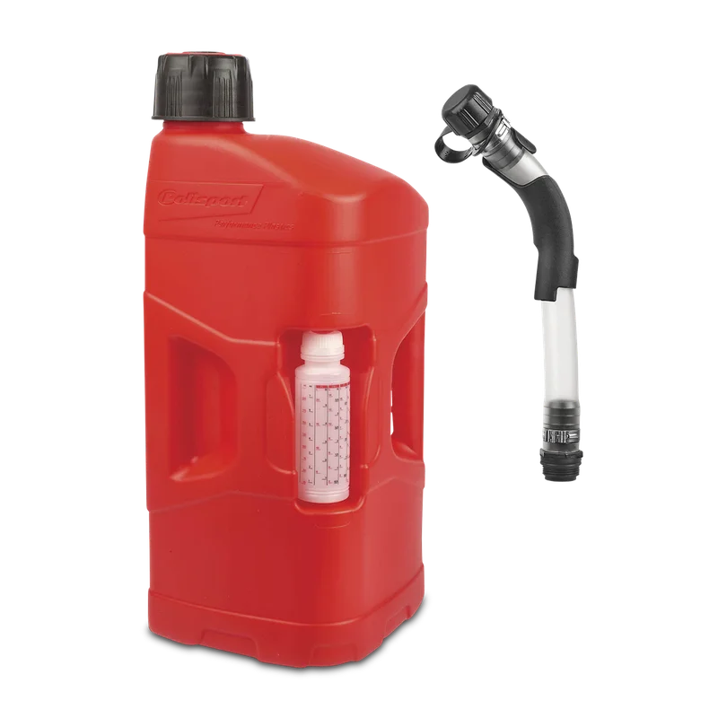 Prooctane 20L Bensindunk med standardlock + 250 ml Mixer + Påfyllningsslang