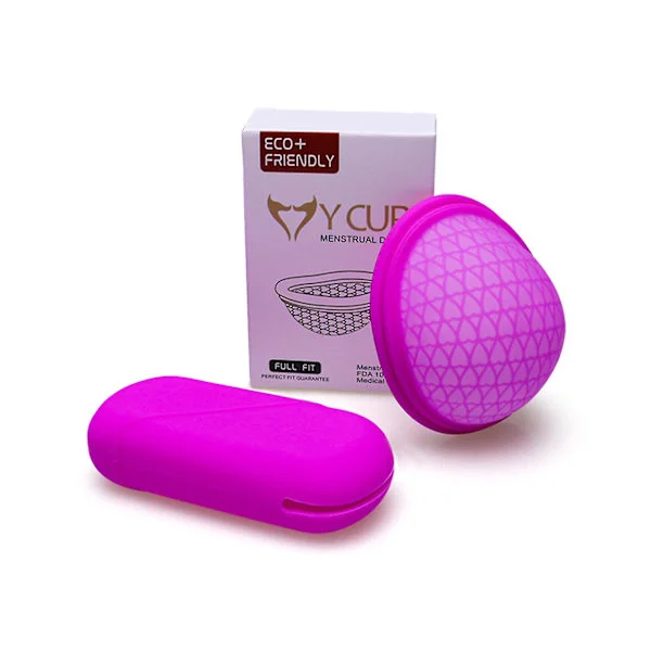 Genanvendelig Menstruationsdisk - Lækagesikker & Fleksibel Menstruationskop Til Kvinder Med 12 Timers Beskyttelse