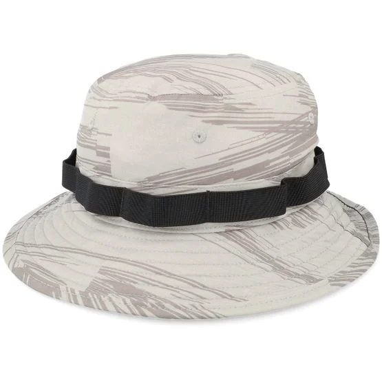 Oakley - Grå bucket Hat - Tempo Print Stone Gray Bucket @ Hatstore