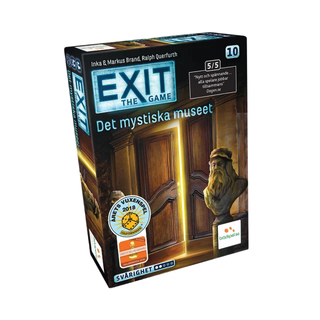 Brädspel EXIT: Det Mystiska Museet Spel Unisex Flerfärgad 13 x 4.3 18 cm