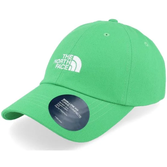 The North Face - Grønn unconstructed Caps - Norm Hat Optic Emerald Dad Cap @ Hatstore