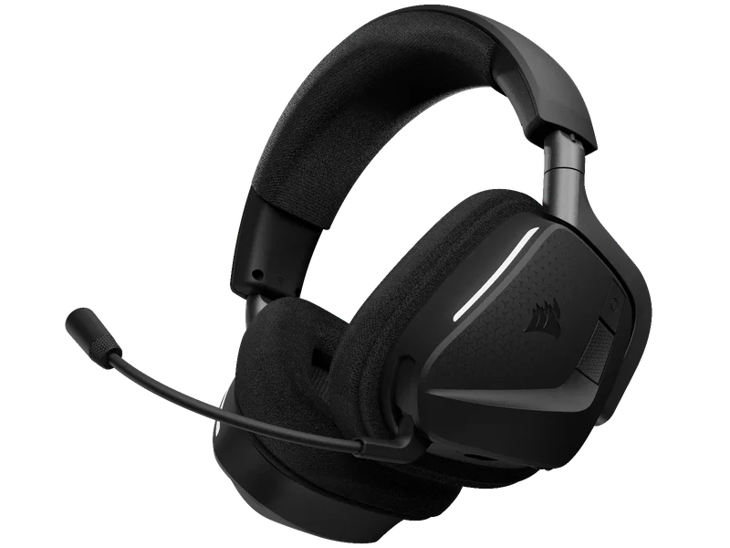 Corsair-VOID MAX WIRELESS v2 Carbon-Corsair VOID v2 MAX trådløst gaming-hodesett-Gaming Accessories-Ukategoriserte produkter