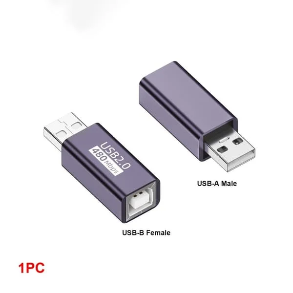 USB-B till Type-C Konverter MIDI Adapter USB-B TILL USB-A USB-B TILL