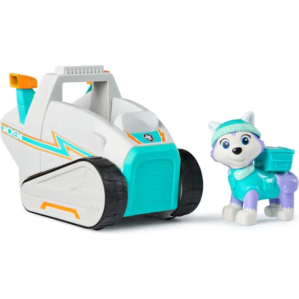 Paw Patrol – Everest og snescooterfigur – Paw Patrol legetøj – Legetøj til børn 3 år + – Gave til barn 3 år +