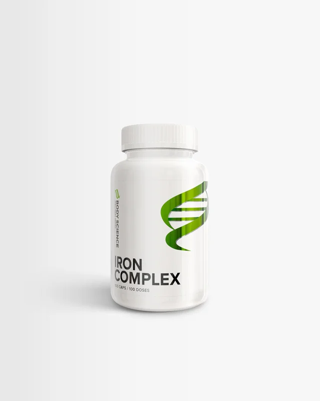 Jern – Body Science Wellness Series Iron Complex, 100 kapsler - Vitaminer og mineraler