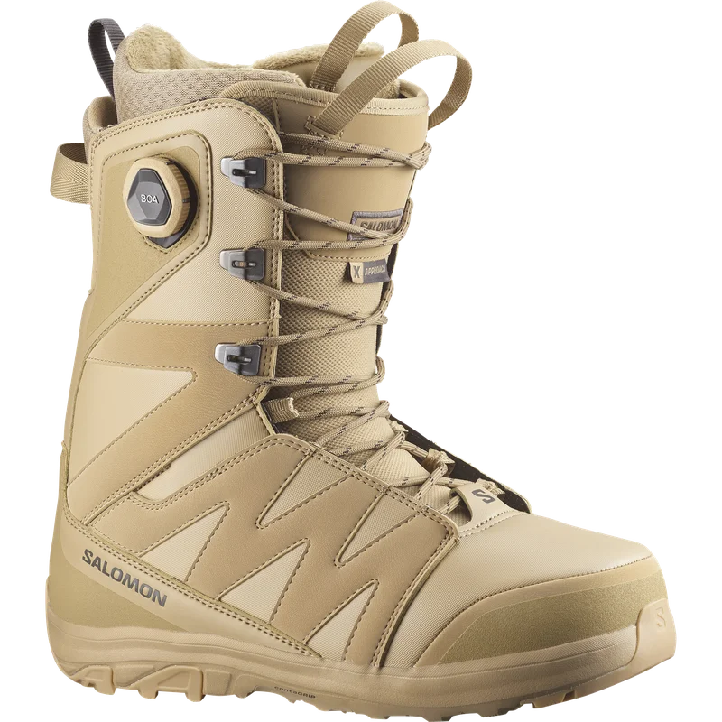Salomon - Buty snowboardowe Buty snowboardowe X Approach Lace Sj BOA - Kelp / Kelp