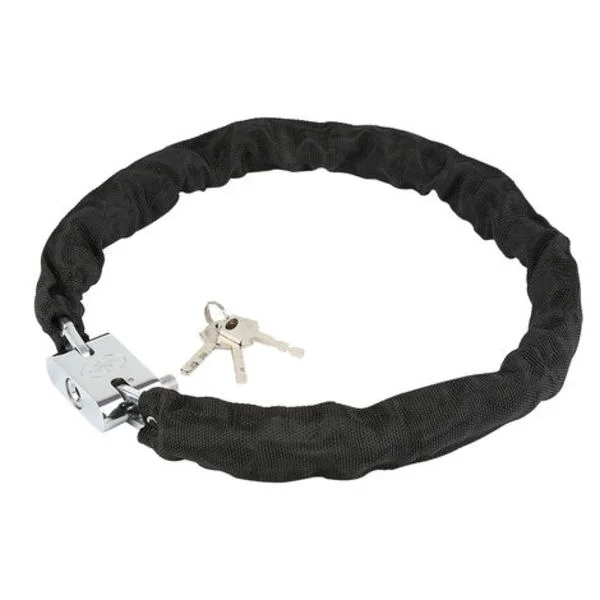 Antivol Moto Velo Chaine + Serrure Sécurité 88-90CM