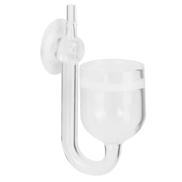 CO2 Høyt Transparent Glass Raffiner Diffuser Stor Rett Rør for Akvarium Vann Gress Fisketank