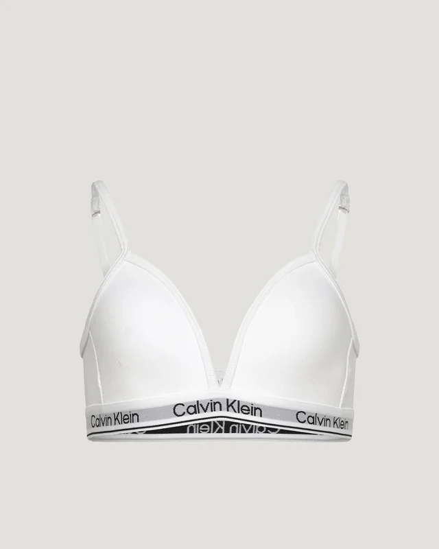 Calvin Klein TRIANGLE Vit Underkläder Tjej - Kids Brand Store