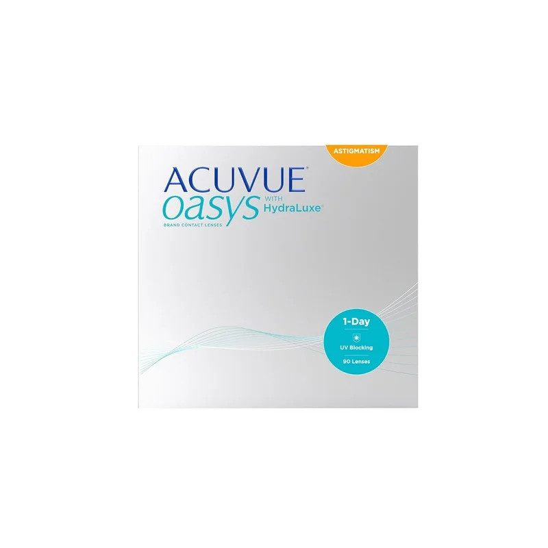 Acuvue Oasys 1-Day with HydraLuxe for Astigmatism - 90/laatikko - Piilolinssit - Acuvue