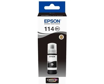 Epson Epson Ink 114 EcoTank Black - Svart (pigmenterad) påfyllnadsbläck Epson 114