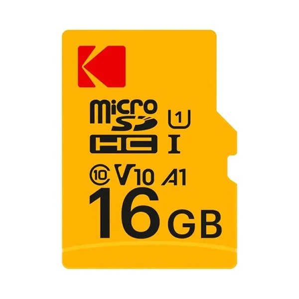 Kodak MicroSDHC 16GB UHS-I U1 V10 A1 / minnekort microSD / microSDHC-kort