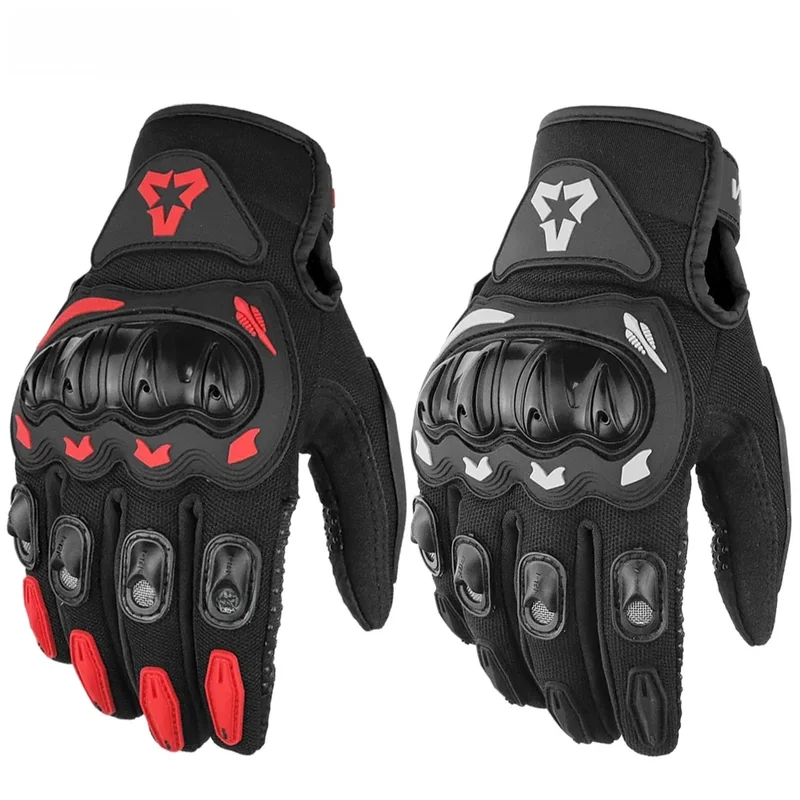 AliExpress - Zomer Motorhandschoenen Mannen Vrouwen Full Finger Touch Screen Motorcross Race Handschoenen Motor Fiets Fietshandschoen M-XXL