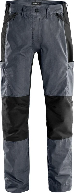 Arbetsbyxor Fristads Herr Servicebyxa stretch 2540 LWR, Grå/Svart Arbetskläder