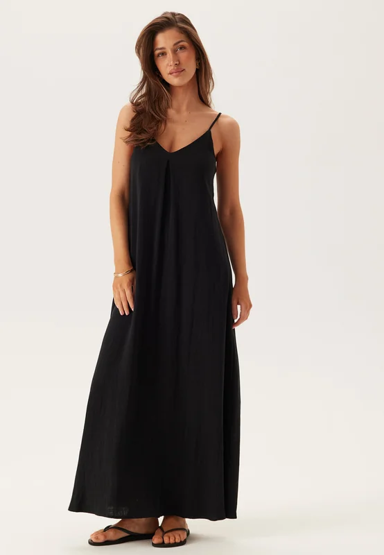 Object Collectors Item-Objsanne Sl Long Dress-Black-36