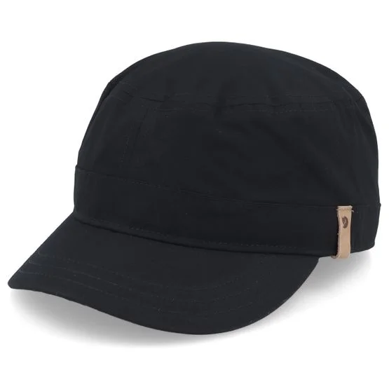 Fjällräven - Negro army Gorra - Singi Trekking Cap Black 5-Panel @ Hatstore