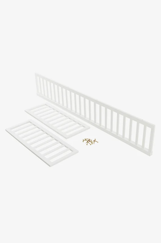 Jotex - Zaun Zum Kinderbett 90x200 Cm Weiß - CASTILLO - Kaufe Kinder- und Babybetten bei Jotex