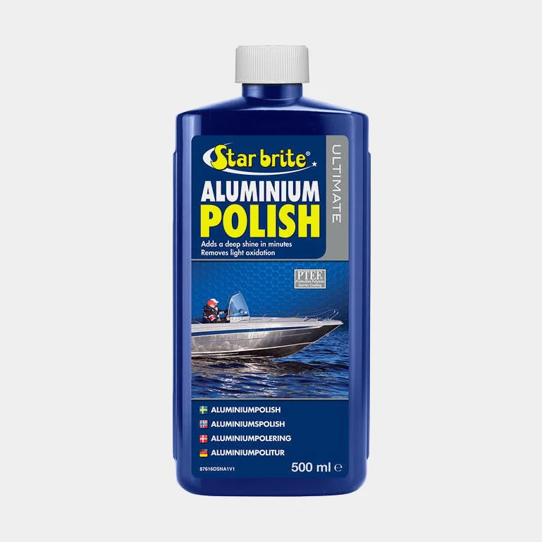 Båtpolish för aluminiumbåtar Star Brite Ultimate Aluminium Polish, 500 ml (polermedel båt)