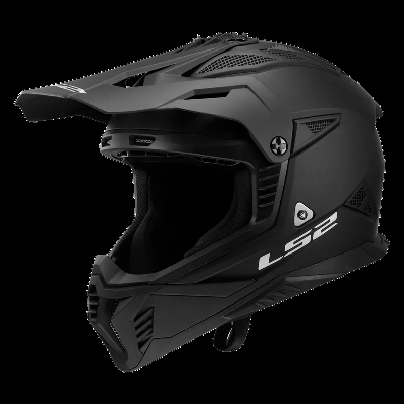 Casco MX LS2 MX708 Fast II Negro mate sólido M