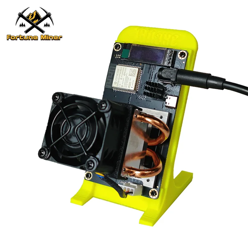 AliExpress - Verbesserter Gamma 602 Bitcoin Miner 1.8TH/s 35W Asic Chip Solo Lucky Miner BTC Bitcoin Miner Mining UK US AU BR EU Stecker Netzteil Gelb