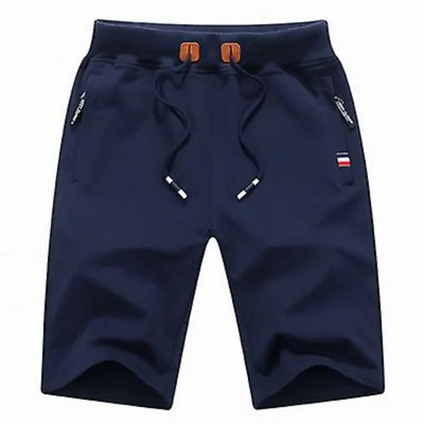 2022 nya herrshorts sommarbyxor Bomull Casual Sweat Bermudas Herr Svart Homme Klassiskt märkeskläder Strandshorts Man Z