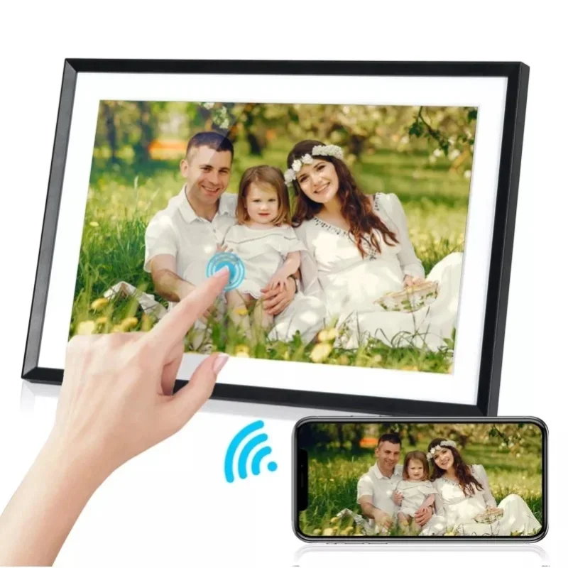 AliExpress - Cadre photo numérique 10,1 pouces WiFi Frameo 1280*800IPS HD Cloud Smart, 32 Go de stockage, cadeau d'anniversaire