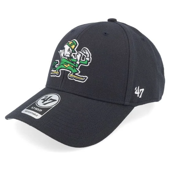 47 Brand - College - Blue - adjustable - Cap - Notre Dame 47 Mvp Cap Navy Adjustable - Hatstore