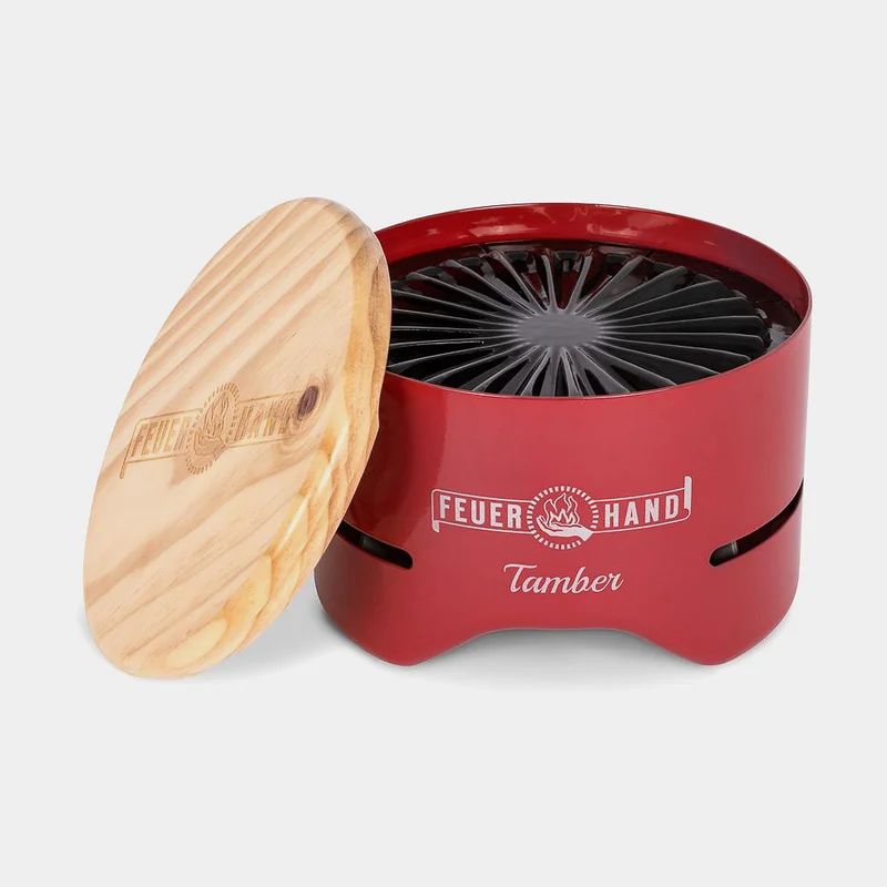 Tabletop grill / charcoal grill Feuerhand Tamber Table Top, Ruby Red