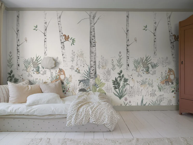 Boråstapeter Magic Forest Mural Multi Tapet