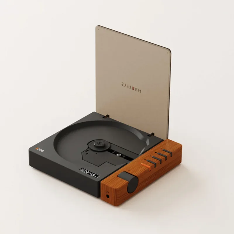 AliExpress - Audiophiler tragbarer CD-Player, stilvoller, hochwertiger kabelloser Bluetooth-HIFI-Album-Player, wiederaufladbarer Walkman mit optischer