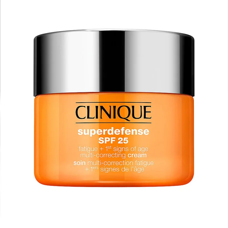 Clinique Superdefense SPF 25 Fatigue Multi-correcting Face Cream, Dry to Combination 30 ml, Hudpleje, Ansigtspleje, Natcreme