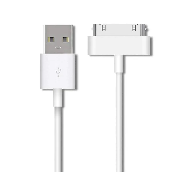 USB-kabel kompatibel iPhone 4s 4s 3GS 3G iPad 1 2 3 iPod Nano itouch 30-stifts snabbladdning USB-kabel Laddare Adapter Data Sync-sladd