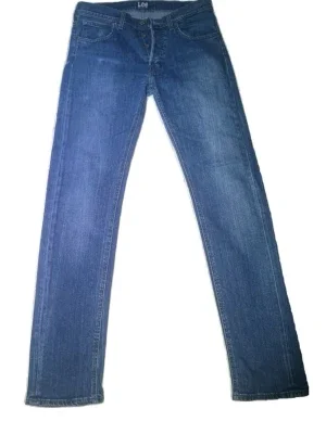 Blå selvage jeans från Lee