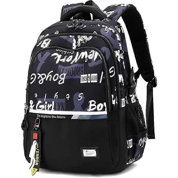 Teenage Boys School Backpack - College Backpack for Boys Ages 10 12 16 18 - 15.6 " Laptop Backpack - Lightweight Travel Backpack Middle School Blue 