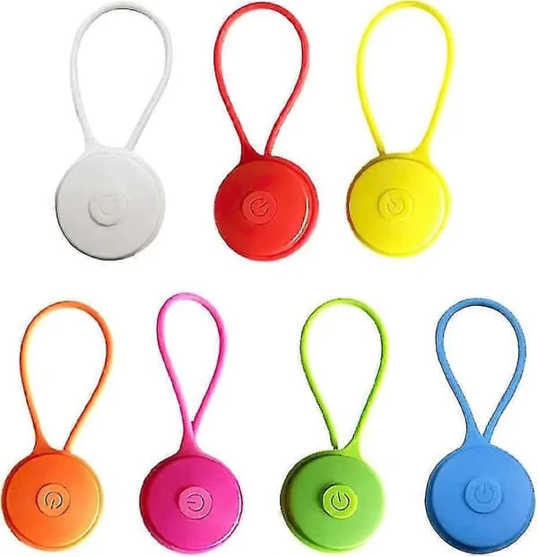 7-pack Safety Light Kids Backpack, LED Flashing Light Kids, Safety Reflector Pendant for Kids