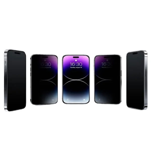 [2-pack] Härdat glas sekretess skärmskydd kompatibelt med iPhone 14 Pro Max, skyddsglas 6.7 ", Anti-spion film kompatibel med iPhone 14 Pro Max