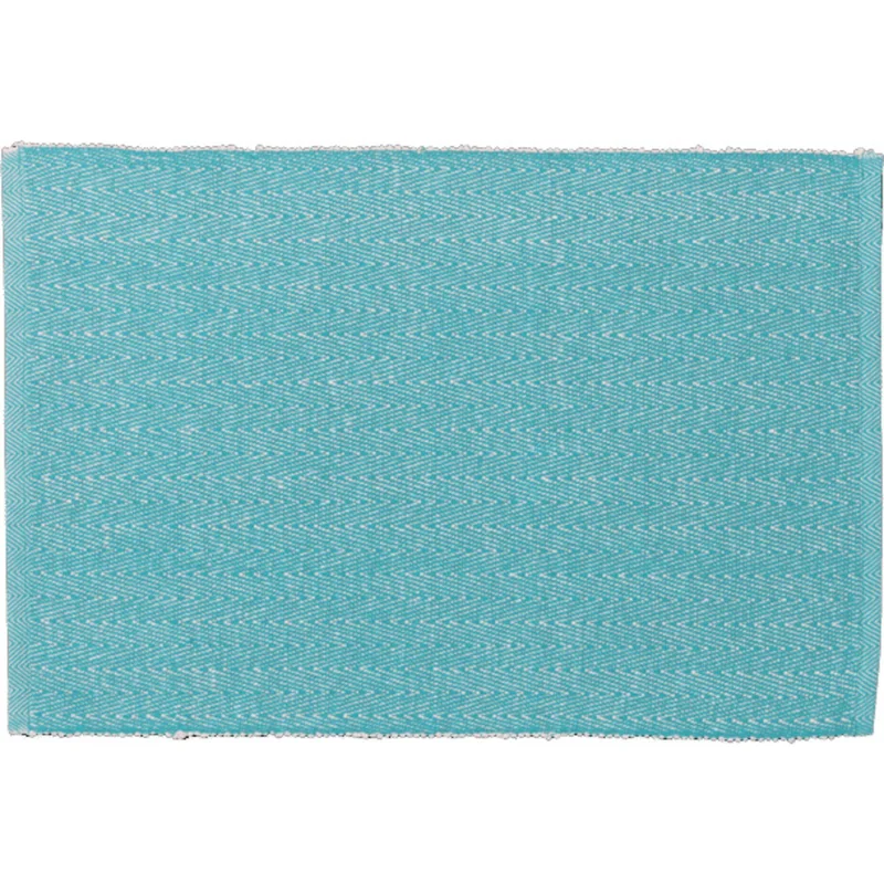 Lyngby porcelæn Herringbone bordstablett, turkos | Dukning & Servering > Bordstablett | Bagaren och Kocken