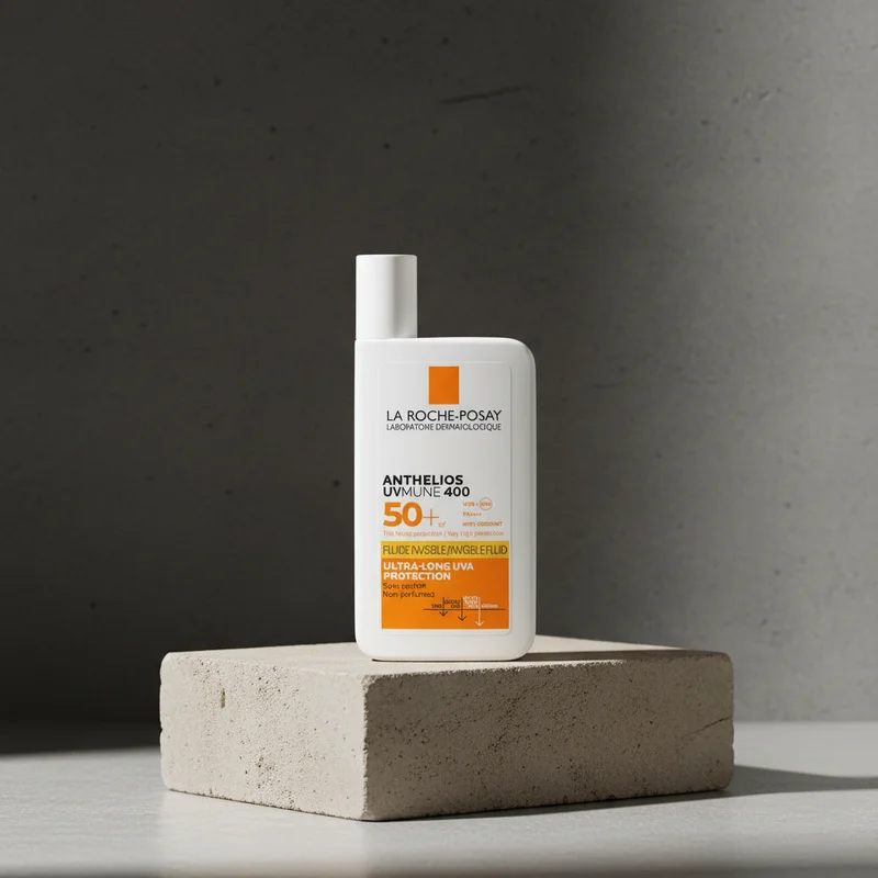 La Roche-Posay Anthelios UVMune Invisible Fluid SPF 50+ 50 ml, Mænd, Ansigtspleje, Uren Hud