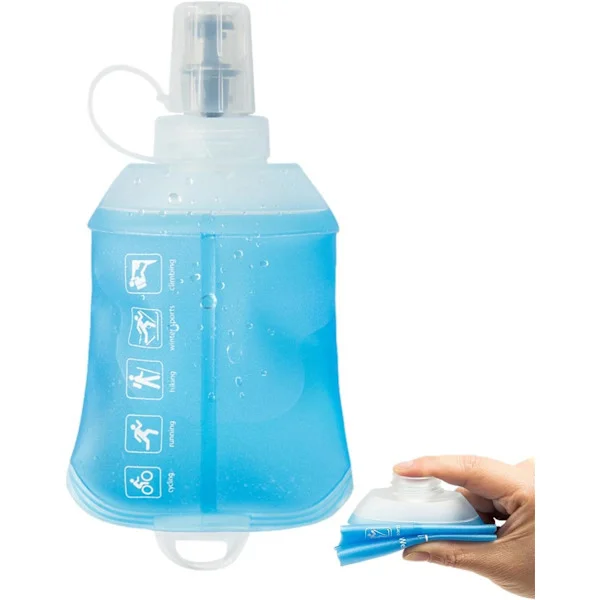 150/250/500ML Mjuk Vattenflaska - Mjuk Vikbar Vattenförvaringspåse, TPU 250ML
