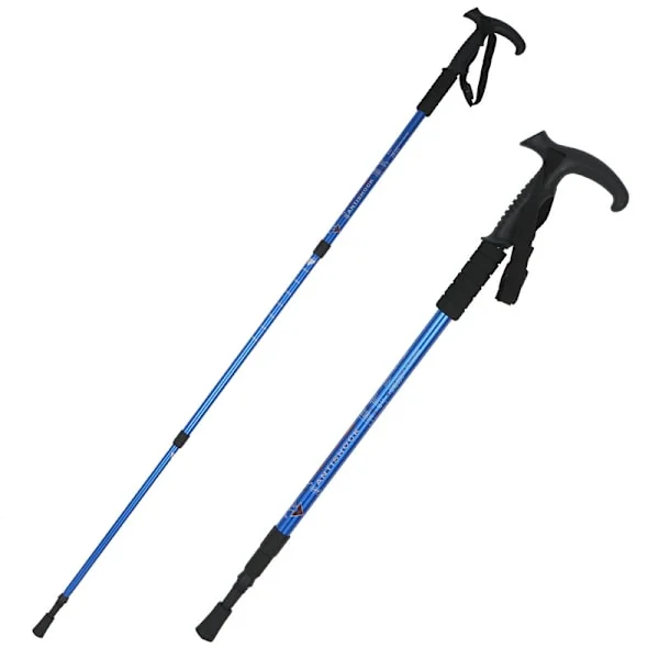 Gåstaver / Turstaver - 54-113 cm - Lette gåstaver, aluminiumstaver for turgåing 1 stk