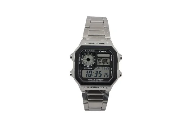 CASIO AE-1200WHD-1AVEF World Time Illuminator herreklokke